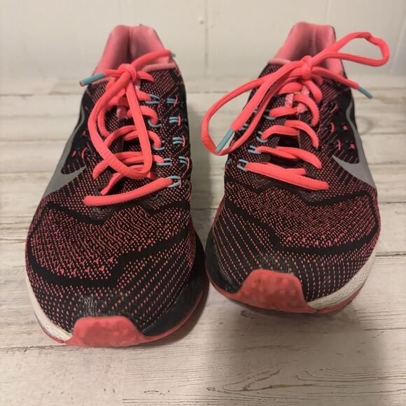 Nike Air Zoom Structure 18 Women’s US 8 Running/Training Shoes Pink/Black Gym - Picture 4 of 9